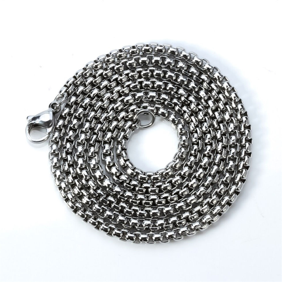 Thumbnail: Yacq Spider Necklace Pendant W Chain Stainless Steel Jewelry Halloween Party