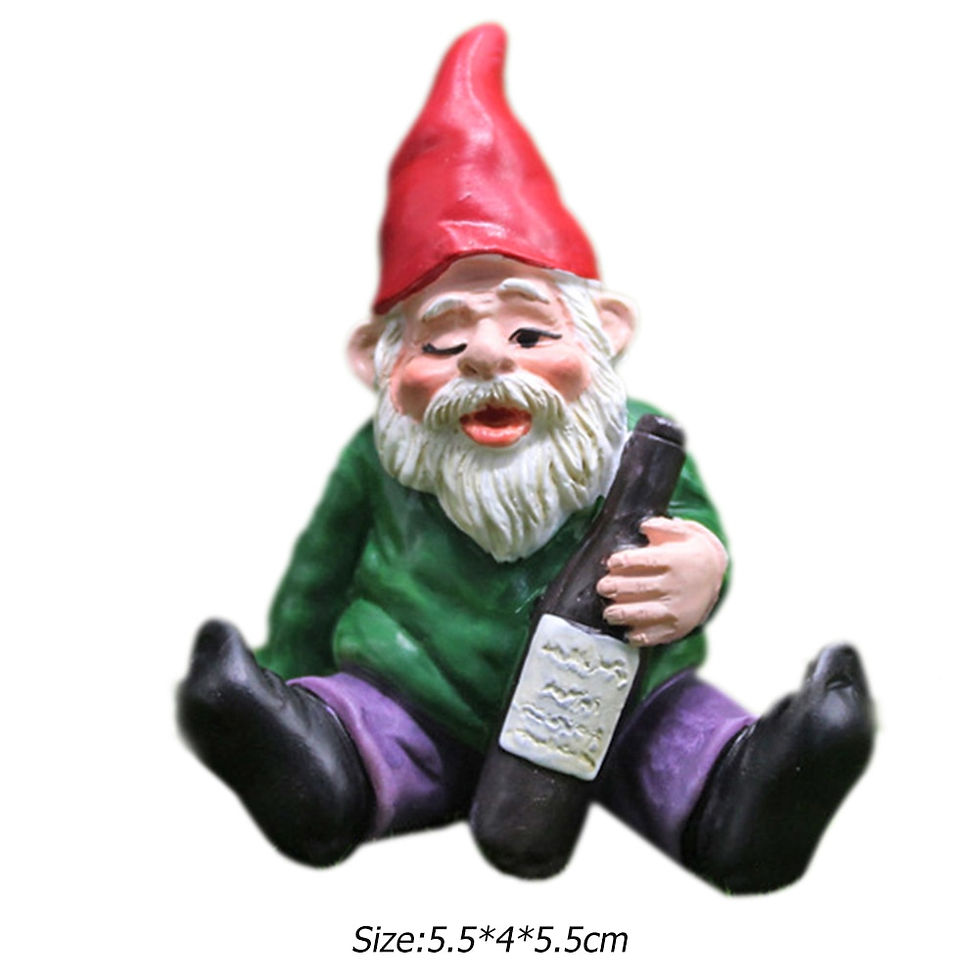 Miniatura: Flower Fairy Sculpture Garden Landscaping Yard Art Ornament Resin Turek Sitting
