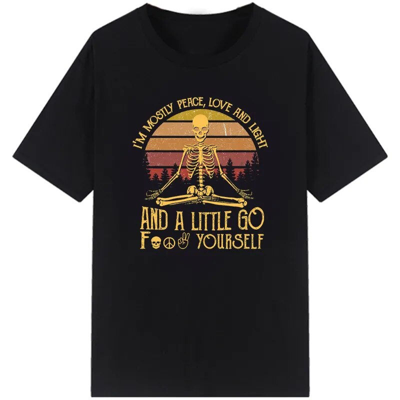 Miniatura: Man Leisure Tshirt Vintage Namaste Mother Explicit T Shirt Women O Neck Tops me