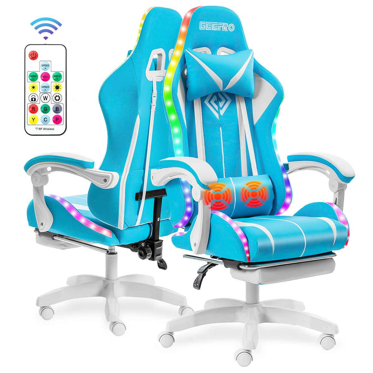 High Quality Gaming Chair RGB Light Office Chair Gamer Computer Chair Ergonomic