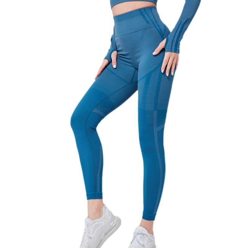 Thumbnail: Running Sport Trousers Yoga Fitness Legging Pants Gym Training Pants High