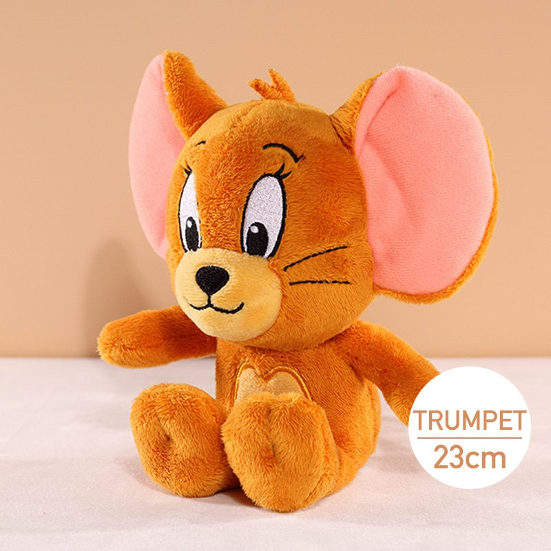 Sīktēls: Tom And Jerry Plush Toy Cartoon Movie Cat Tuffy Nibbles Mouse Plushies Stuffed