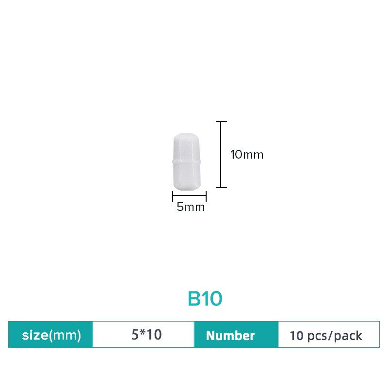 Thumbnail: JOANLAB Magnetic Stirrer Bar Size 15mm 20mm 25mm 28mm 30mm 35mm 40mm PTFE Magne