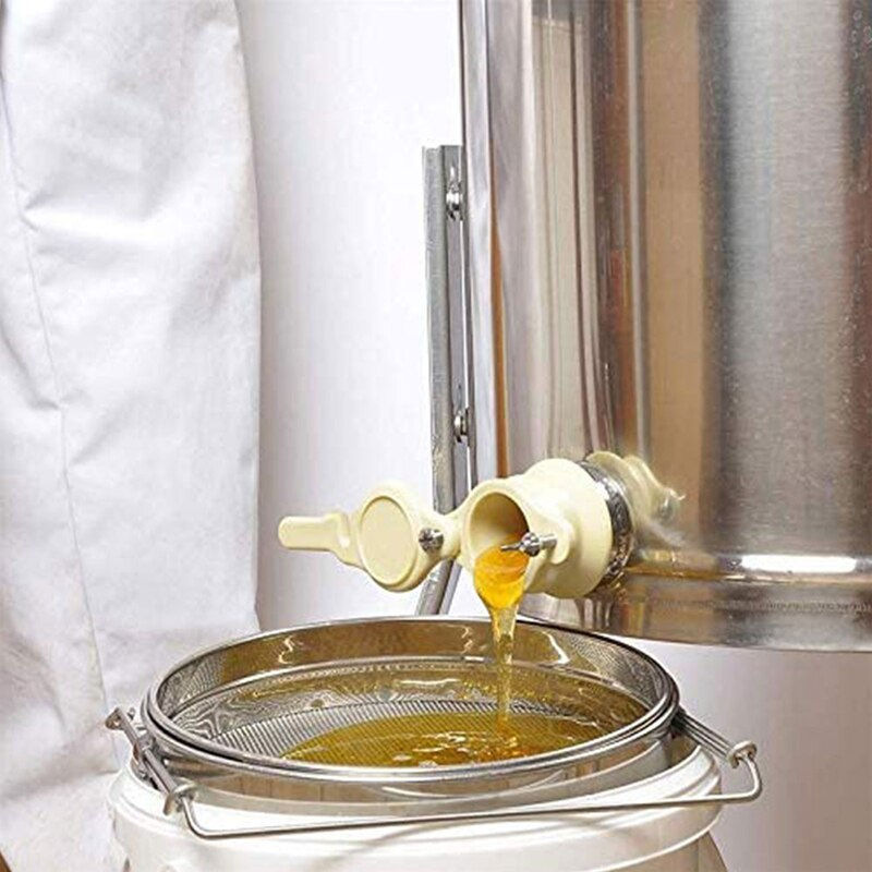 Indexkép: 2 Pcs Bee Honey Tap Gate Valve Extractor Bottling Honey Extractor Machine Hive