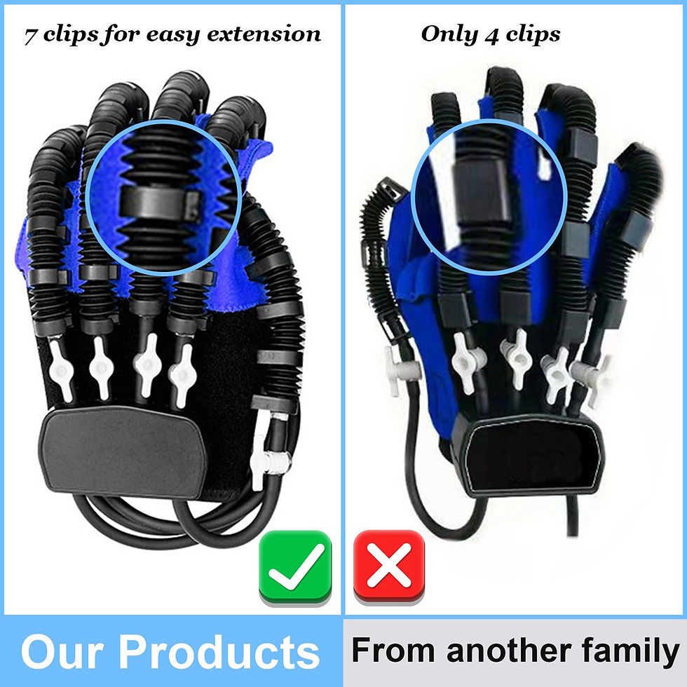 Thumbnail: Intelligent Massage Gloves Stroke Hemiplegia Robot Rehabilitation Gloves Hand