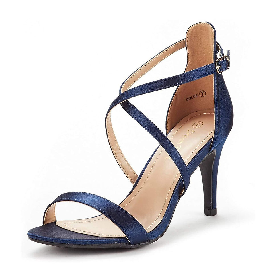 Thumbnail: Dream Pairs Sandals Woman Summer 2022 Fashion Stilettos PU Leather