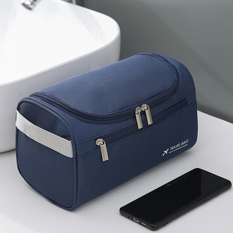 ภาพขนาดย่อ: FUDEAM Polyester Men Business Portable Storage Bag Toiletries Organizer Women T