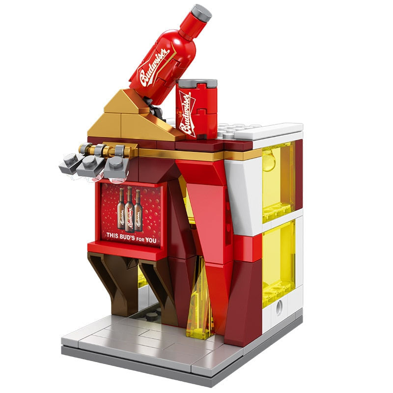 Thumbnail: ToylinX House Building Blocks Mini City Store Street View Snack Street Children