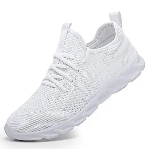 Thumbnail: 2022 Trend men's casual shoes light sneaker white large size outdoor breathable