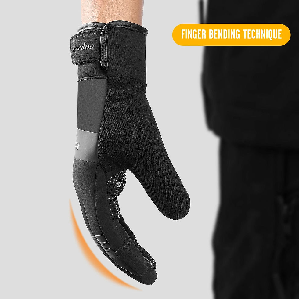 Thumbnail: Cycling Gloves Touch Screen Motorcycle Gloves Outdoor Scooter Windproof Sports