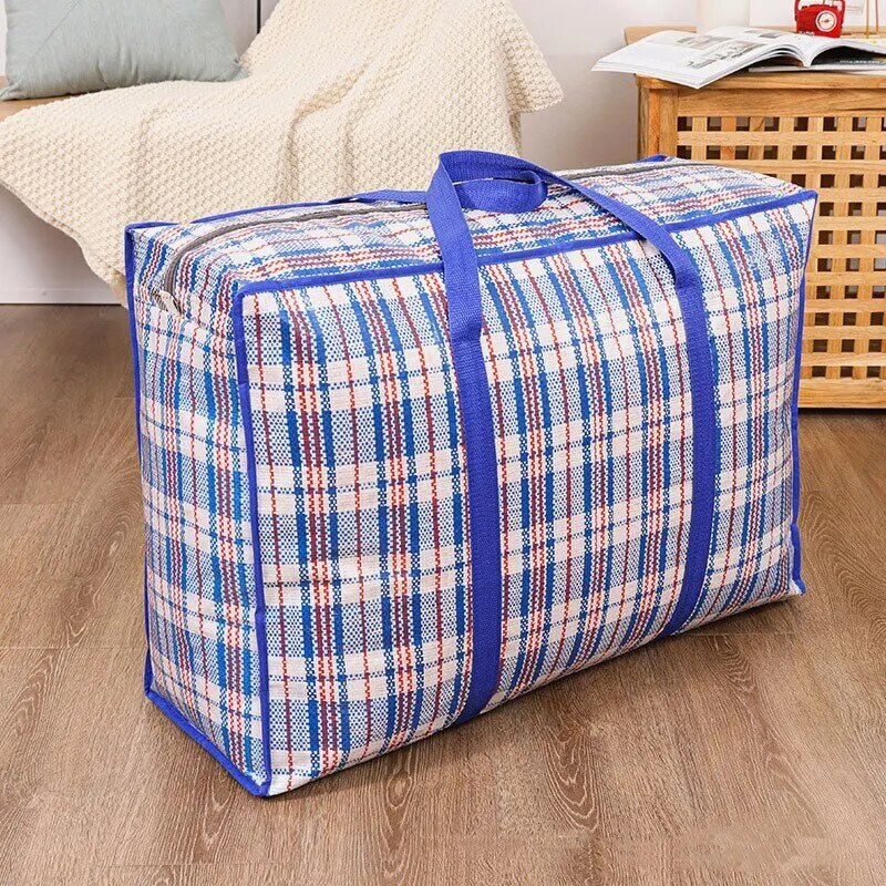 Multifunctional Woven Bag Thickened Luggage Packing Bag Super Large Capacity Wa