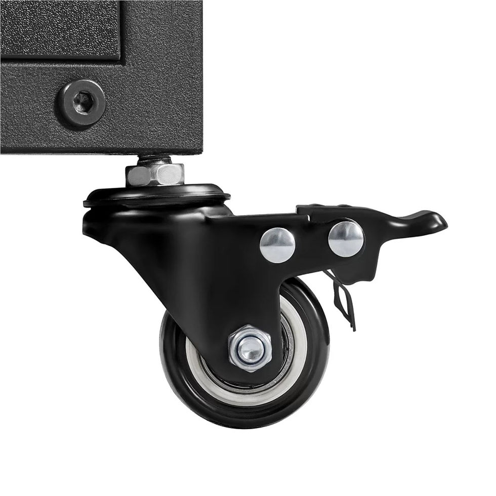 Thumbnail: SmileMart Industrial Mobile Vintage File Cabinet with 2 Drawers