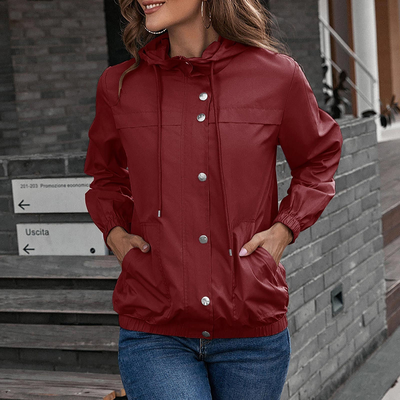 Spring Autumn Faux Soft Pu Leather Jacket For Women Outdoor Mountaineering Rain