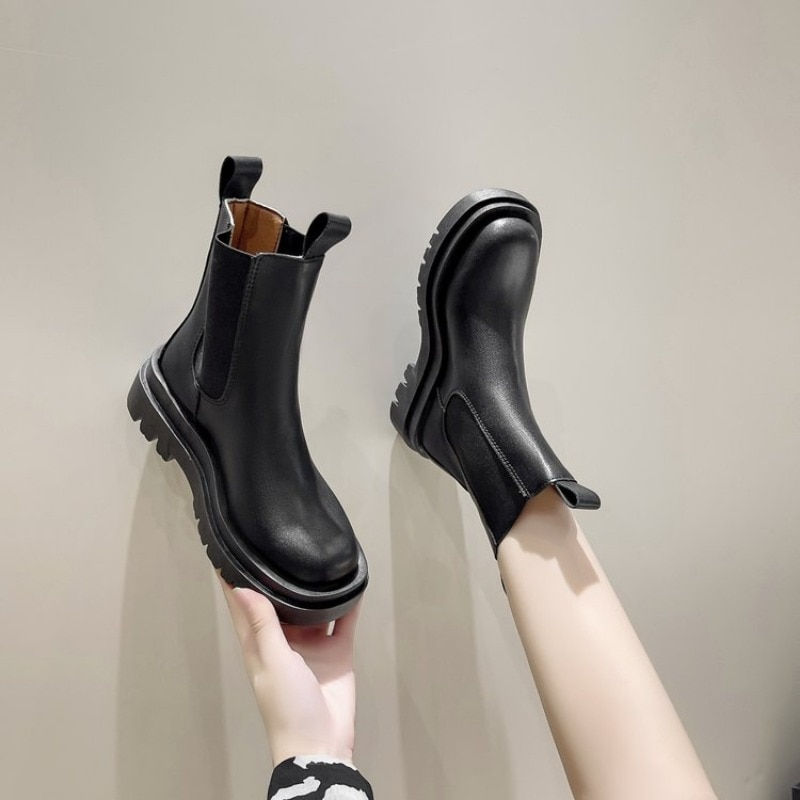 Miniatura: 2023 New Thicken Winter Knight Boots Women Knee High Long Square Heel Boots Ret