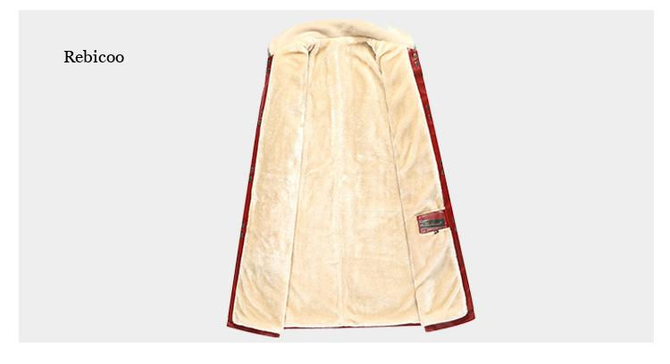 Thumbnail: Winter Woman PU Leather Coats Mid-length Lapel Plus Fleece Thicken Coats and Ja