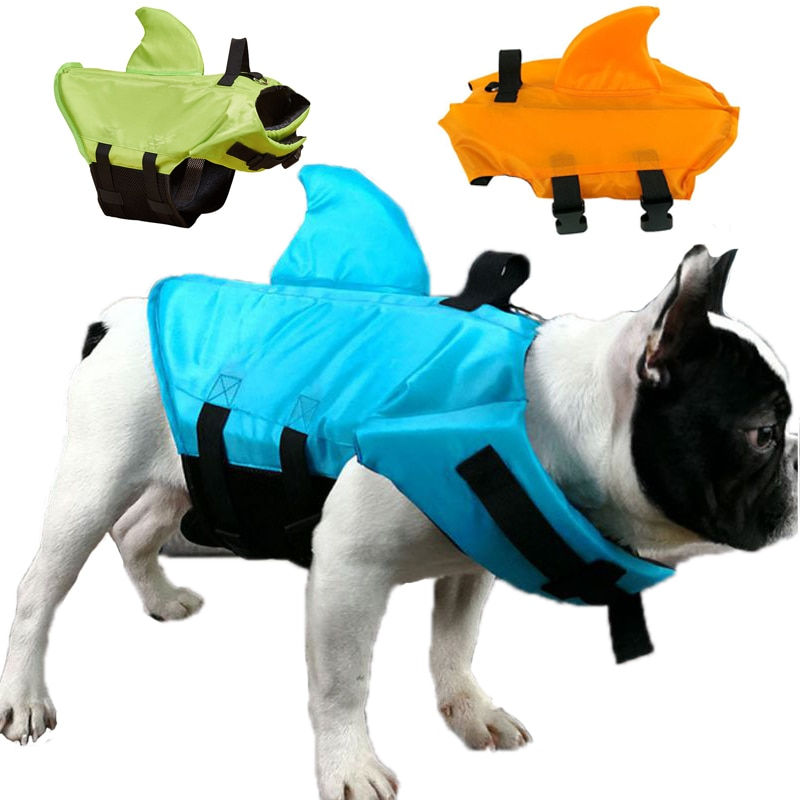 Dog Life Jacket Dog Lifesaver Vests with Rescue Handle Dogs Pet Safety Swimsuit