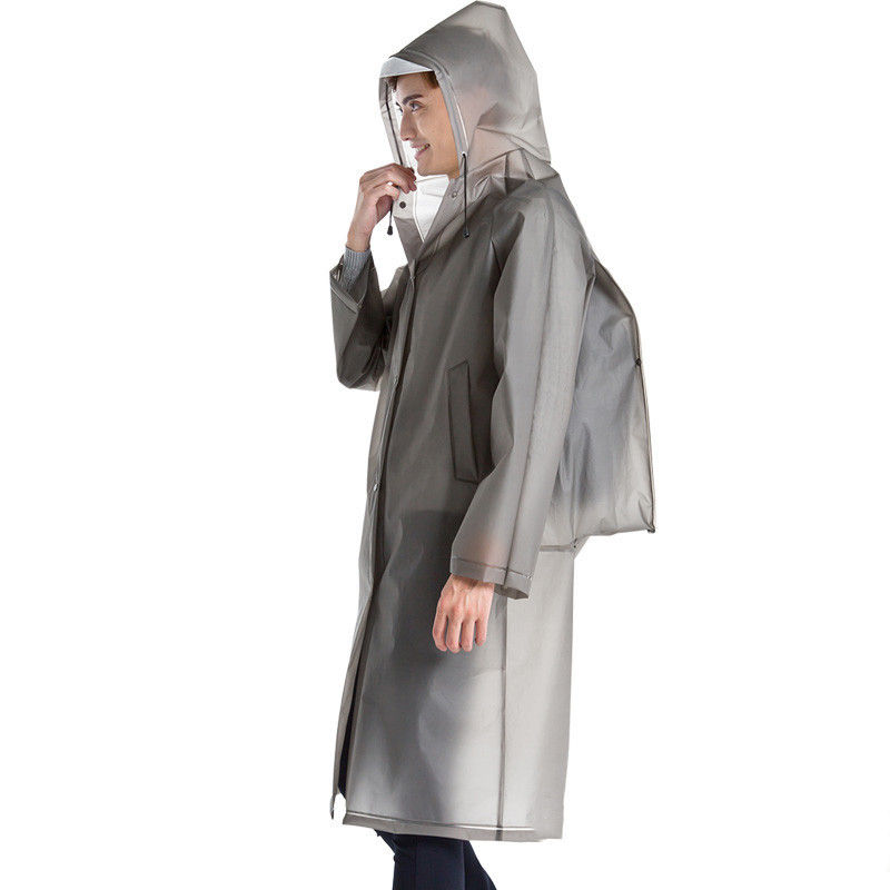 Thumbnail: Men's And Women's Outdoor Waterproof Schoolbag Raincoat