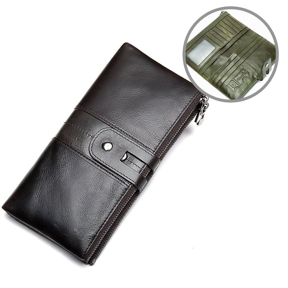 Thumbnail: WESTAL Genuine Leather Women's Wallets for Cards Coin Purse