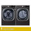Thumbnail: LG 5.0 cu. ft. Front Load Washer with TurboWash 360 and 7.4 cu. ft. ELECTRIC