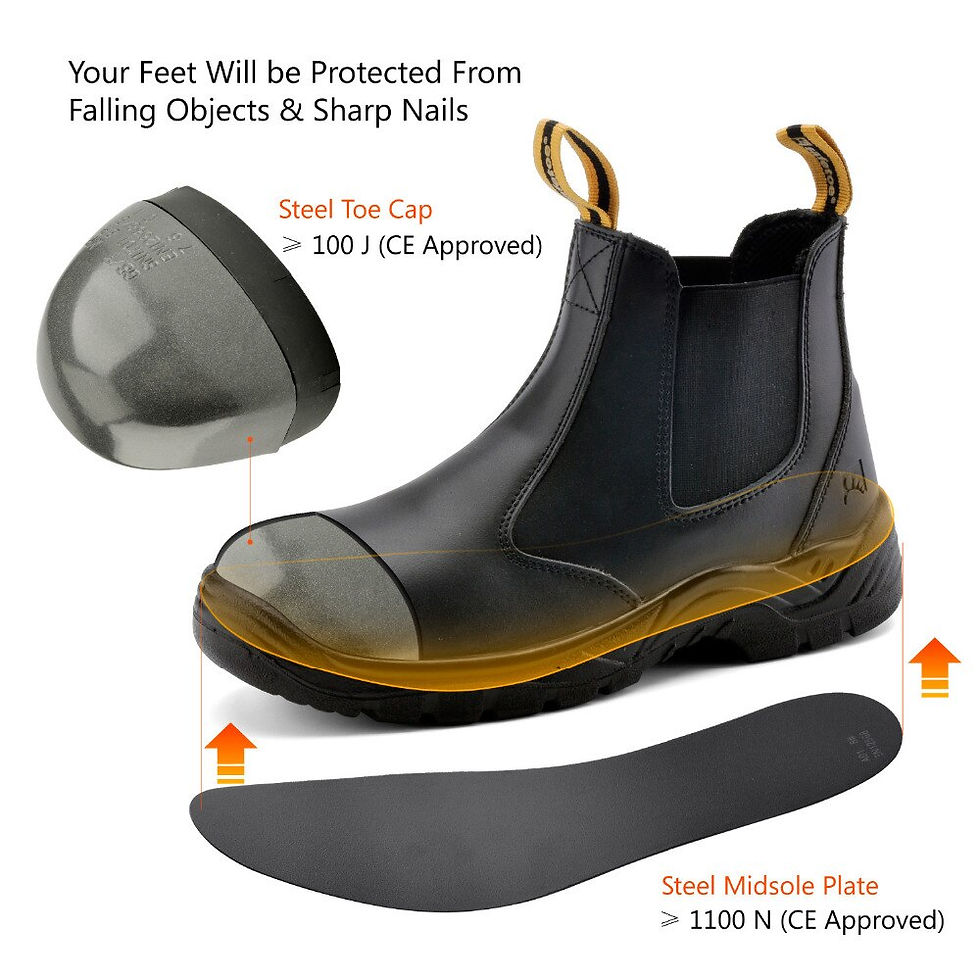 Sličica: Safetoe S3 Safety Shoes With Steel Toe Cap,Light Weight Breathable Work Boots