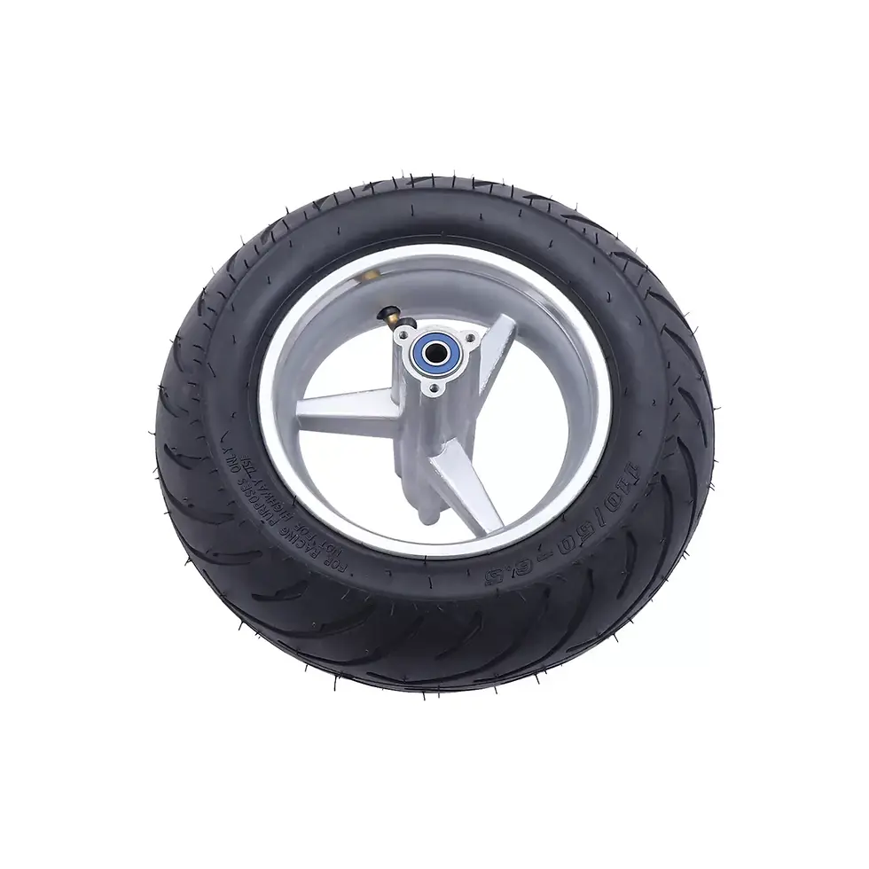 Thumbnail: 110/50-6.5 Rear Wheel Tyre Tire for 49cc 2 Stroke Mini Pocket Bike Motorcycle w