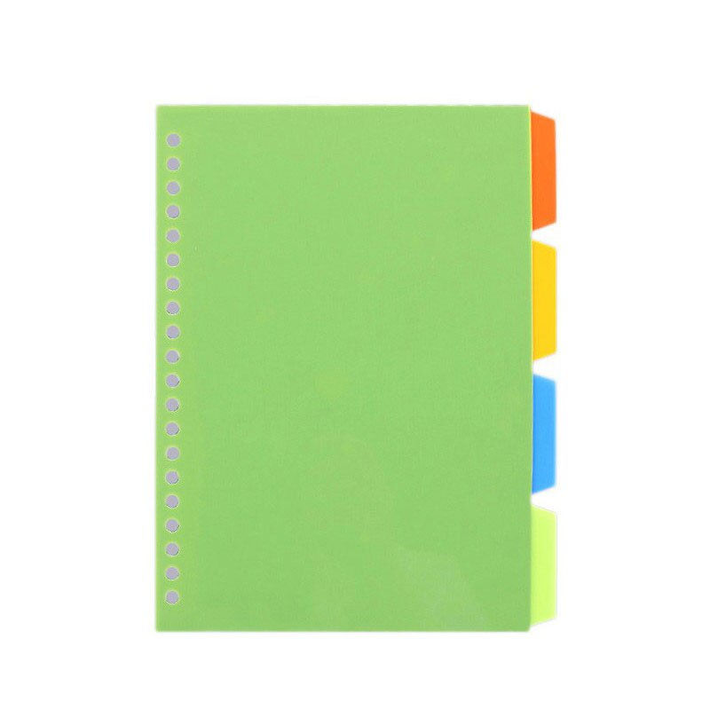 Thumbnail: A5 B5 A4 Binder Notebook Refillable Grid Lined Blank Dotted Diary Planner Journ