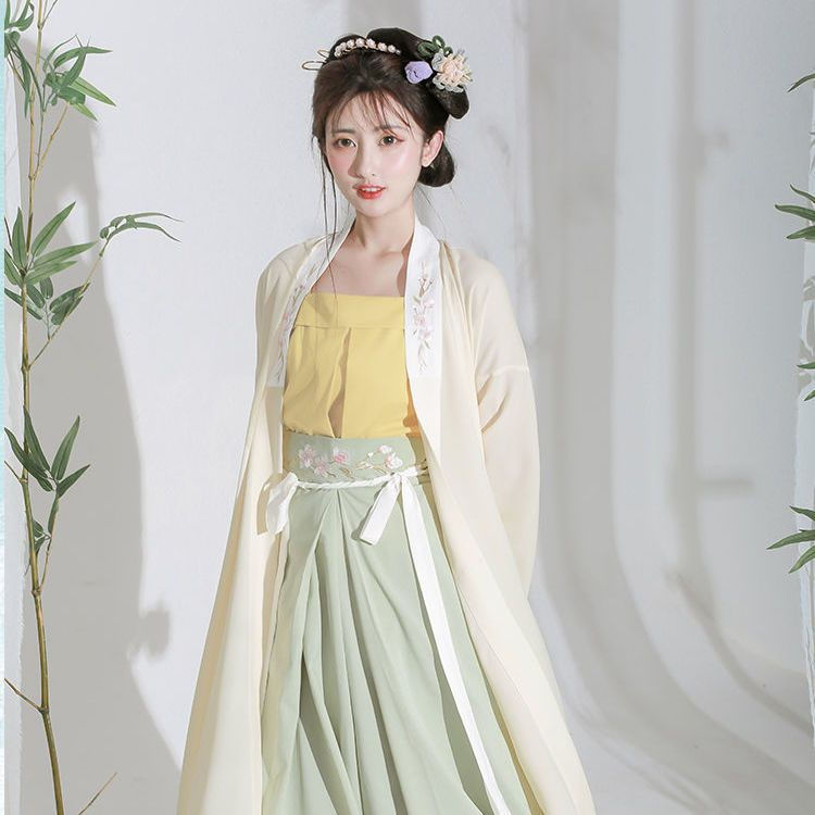 縮圖：Women's Fashion Large Sleeve Shirt Set