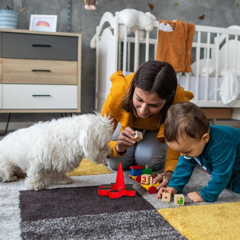 Thumbnail: Dog Toy Stand 4pcs Claw Base Stopper Holder For Dog Plug For Toppl Dog Toy Stan