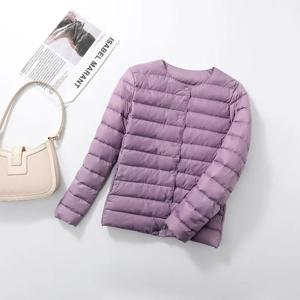 Imej kecil: 2023 New Winter and Autumn Fashion Women Liner Duck Down Jacket Female Fall Win