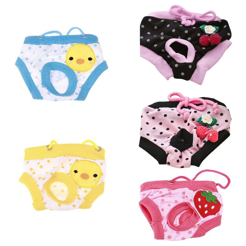 Reusable Dog Diapers for Female Dogs Physiological Panties Pet Dogs Puppy Cat C