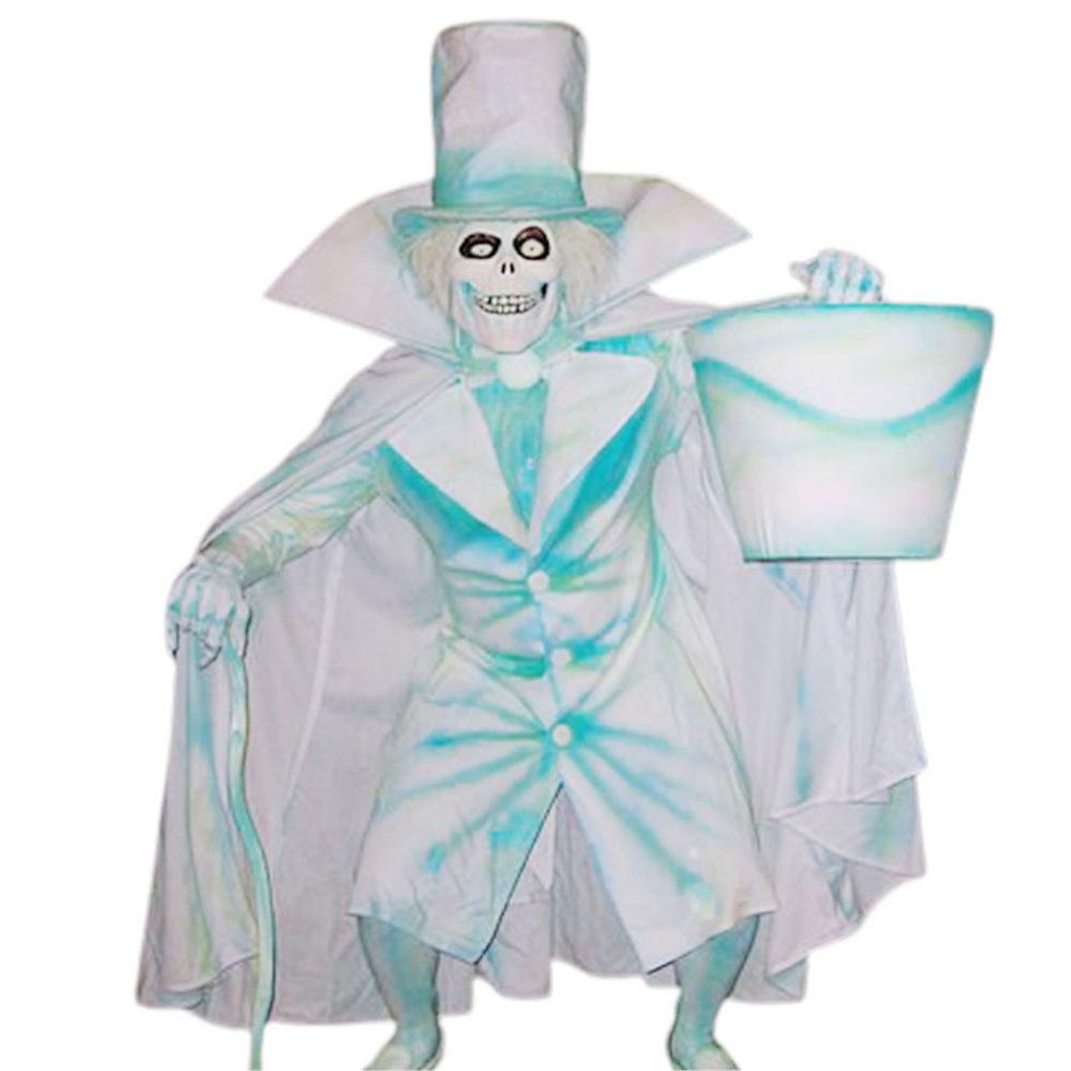 Thumbnail: Halloween Decoration Skeleton Man With Bucket Ornaments Resin Spooky Figurines