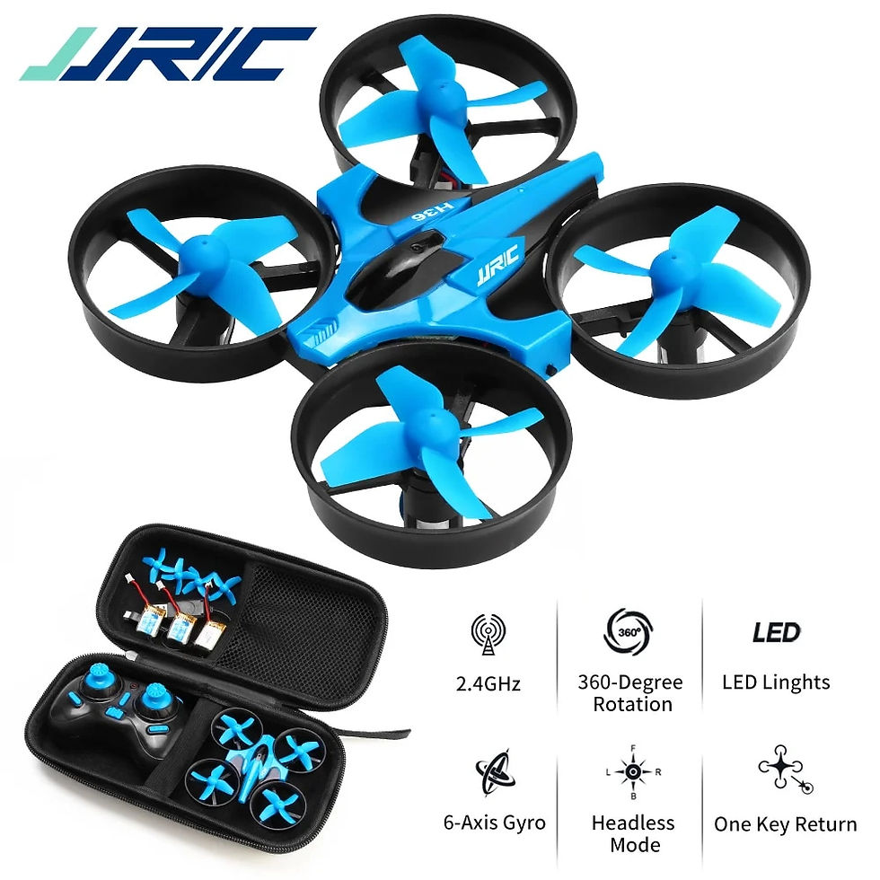 Küçük resim: Jjrc H36 Mini Rc Drone 4Ch 6-Axis Headless Mode Helicopter 360 Degree Flip Remo