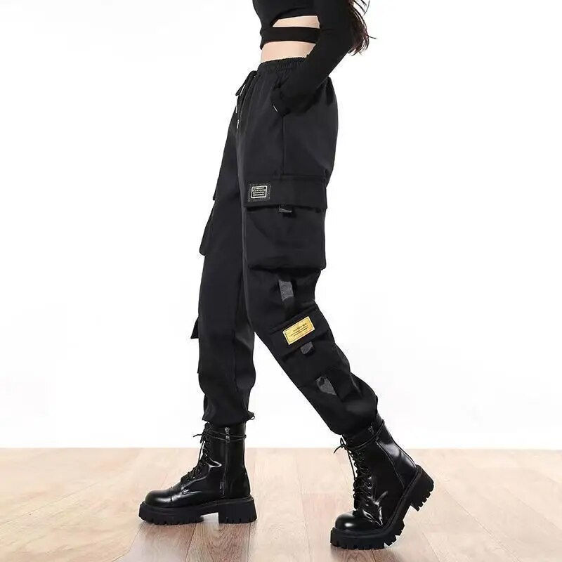 Thumbnail: Joggers Womens Casual Sports Sweatpants Girls Hip Hop Streetwear Female Fashion