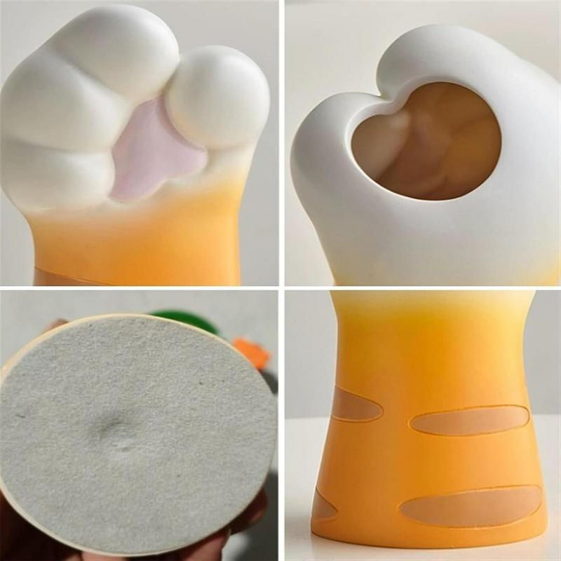 Thumbnail: Cat Paw Vase Cute Cartoon Cat Claw Flower Vase Resin Craft Ornament Table Cente