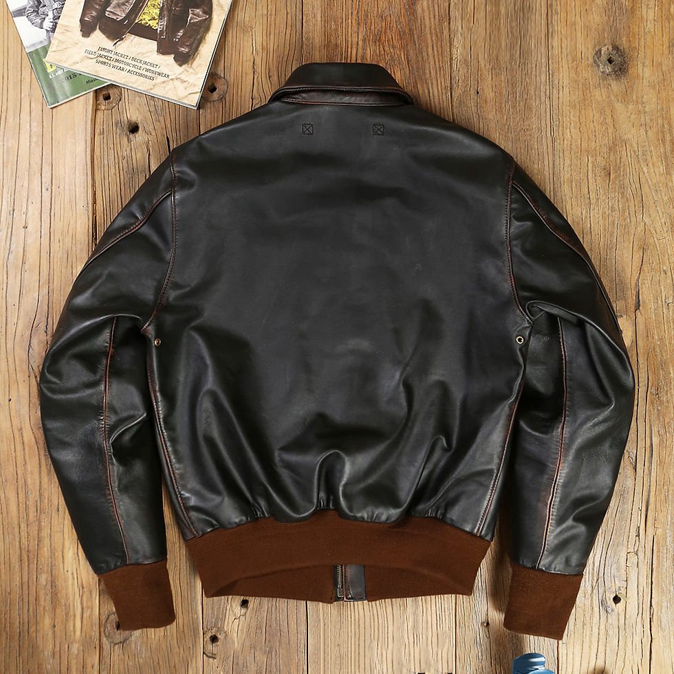 Thumbnail: American Casual Biker Leather Jacket