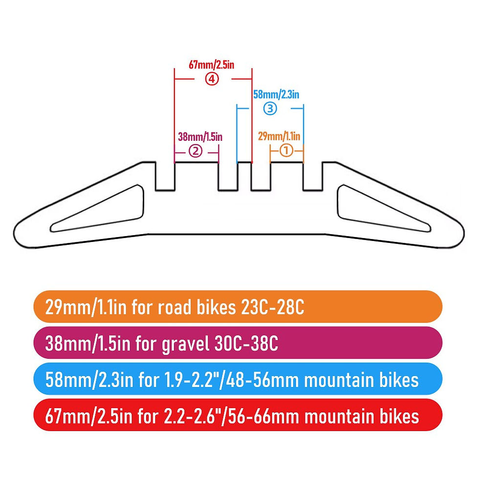 Миниатюра: ThinkRider Bicycle Stand Indoor Bike Storage Parking Stand For 16-24/ 26-29/700