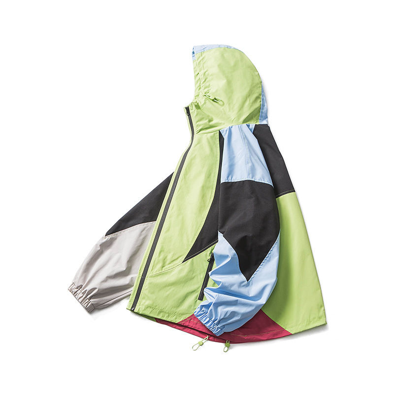 Function Wind Collision Color Patchwork Back-to-back Cap