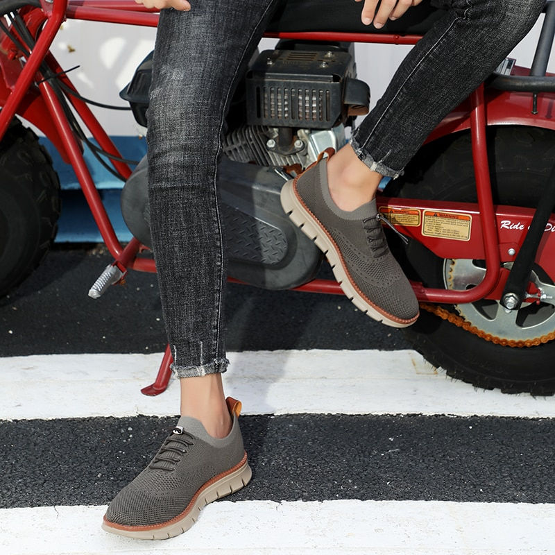 New Stylish Mens Casual Shoes Spring Flyknit Sneakers