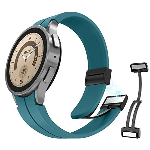 Thumbnail: Magnetic Buckle Band for Samsung Galaxy Watch 5 4 Strap 40mm 44mm 5 Pro 45mm Cl