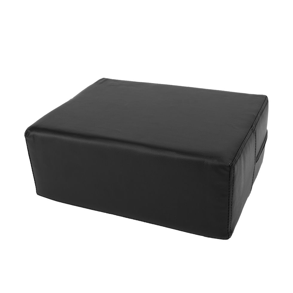 Miniatura: Children Barber Chair Heightening Booster Seat Cushion Salon Equipment Black US