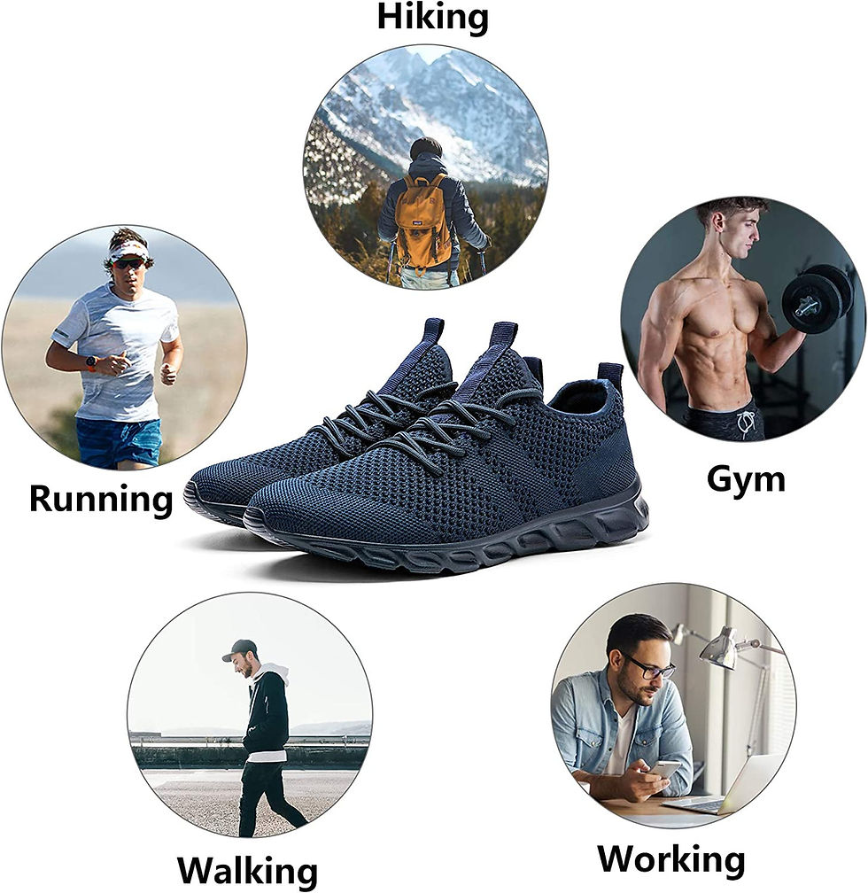 Minijatura: 2022 Trend men's casual shoes light sneaker white large size outdoor breathable
