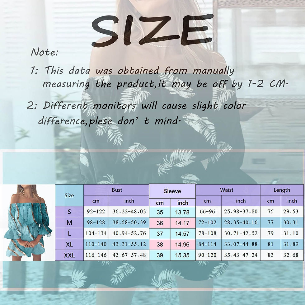 Thumbnail: Fashion Off Shoulder Sundress Dresses Women Loose Gradient Print Boho Dress Bel