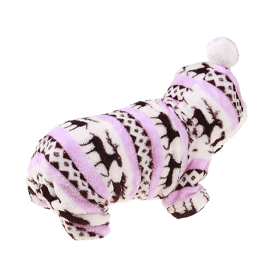 Thumbnail: New In Pet Clothes Clothing Winter Dog Clothes Fawn Fleece Dog Clothes Pet Clot