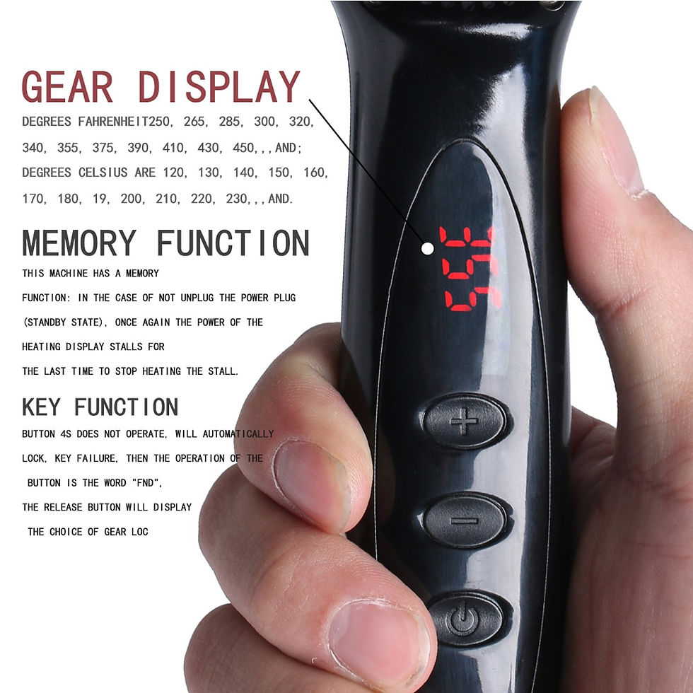 Miniaturebillede: Heating Straightening Comb Hair Straightener Brush Men Quick Beard Straightener
