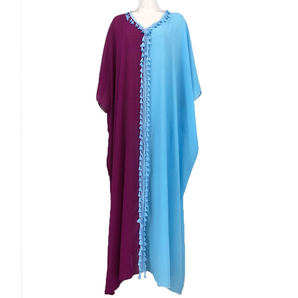 Thumbnail: Ramadan Eid African Maxi Dresses For Women Loose Dubai Turkey Islam