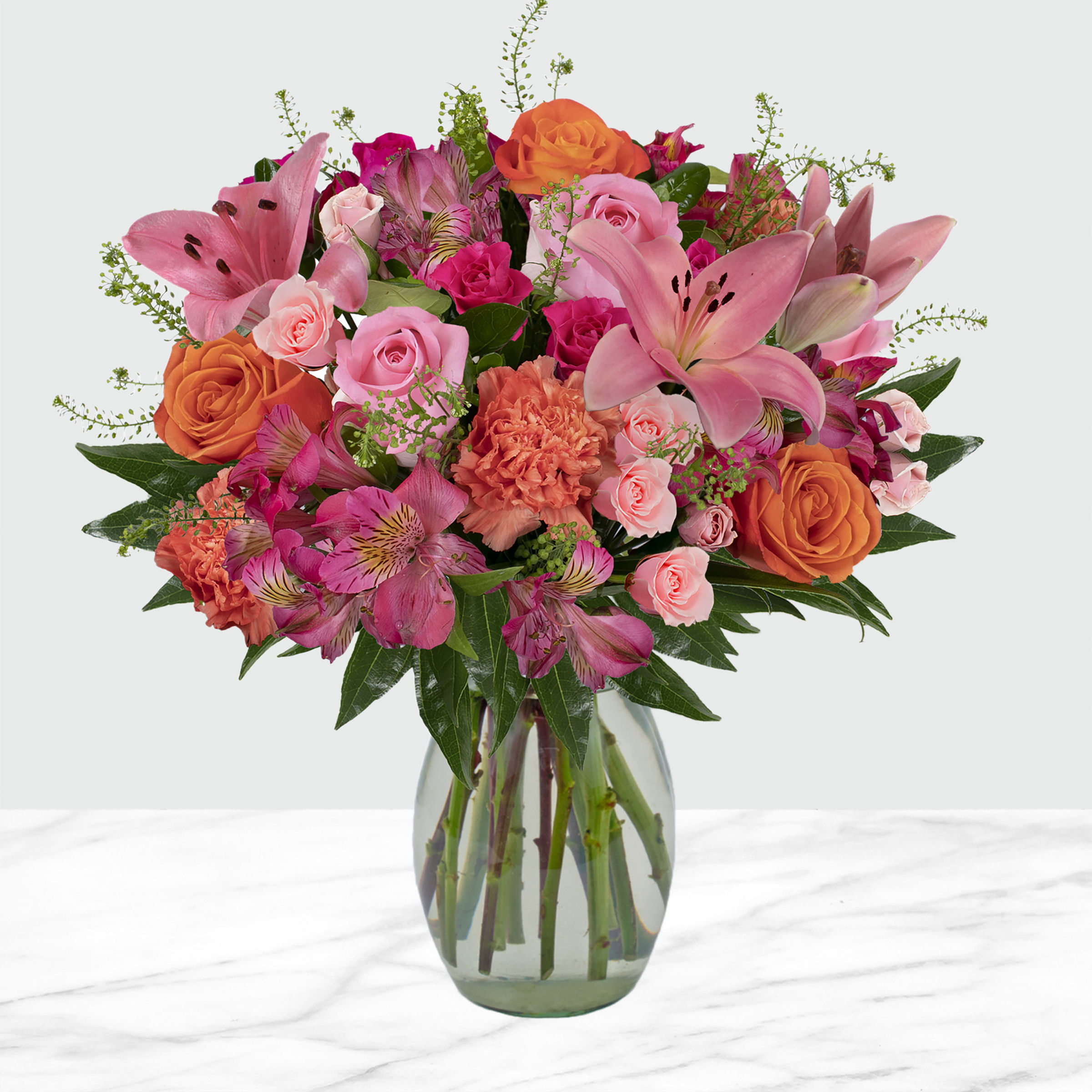 Pre-Order Valentine's Day Blushing Peach Arrangement