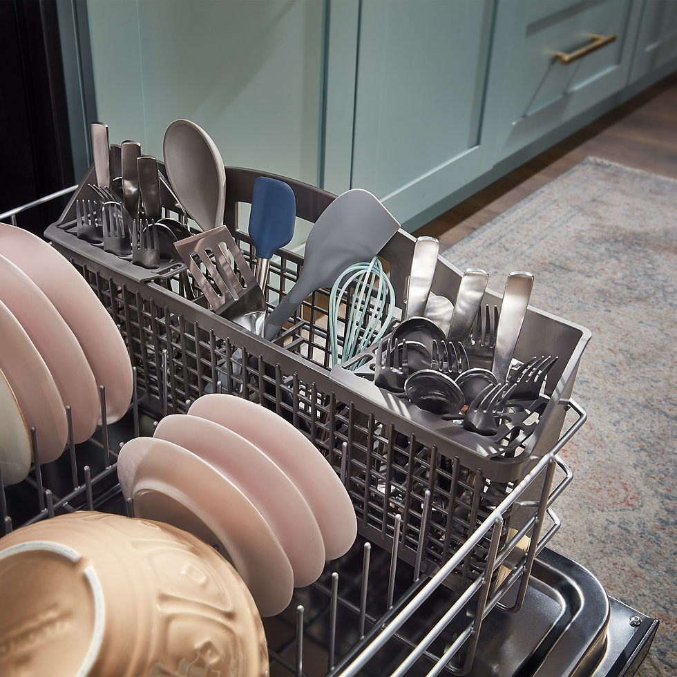 Thumbnail: Whirlpool 51 dBA Quite Dishwasher with 3rd Rack and Pocket Handle