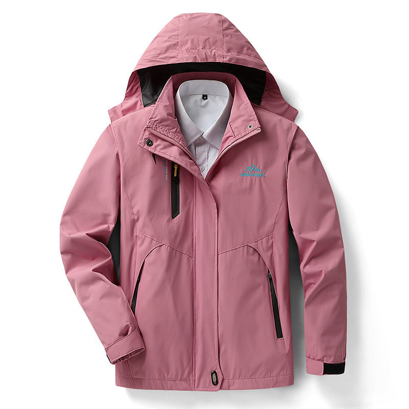 Thumbnail: Men's And Women's Outdoor Thin Waterproof Jacket