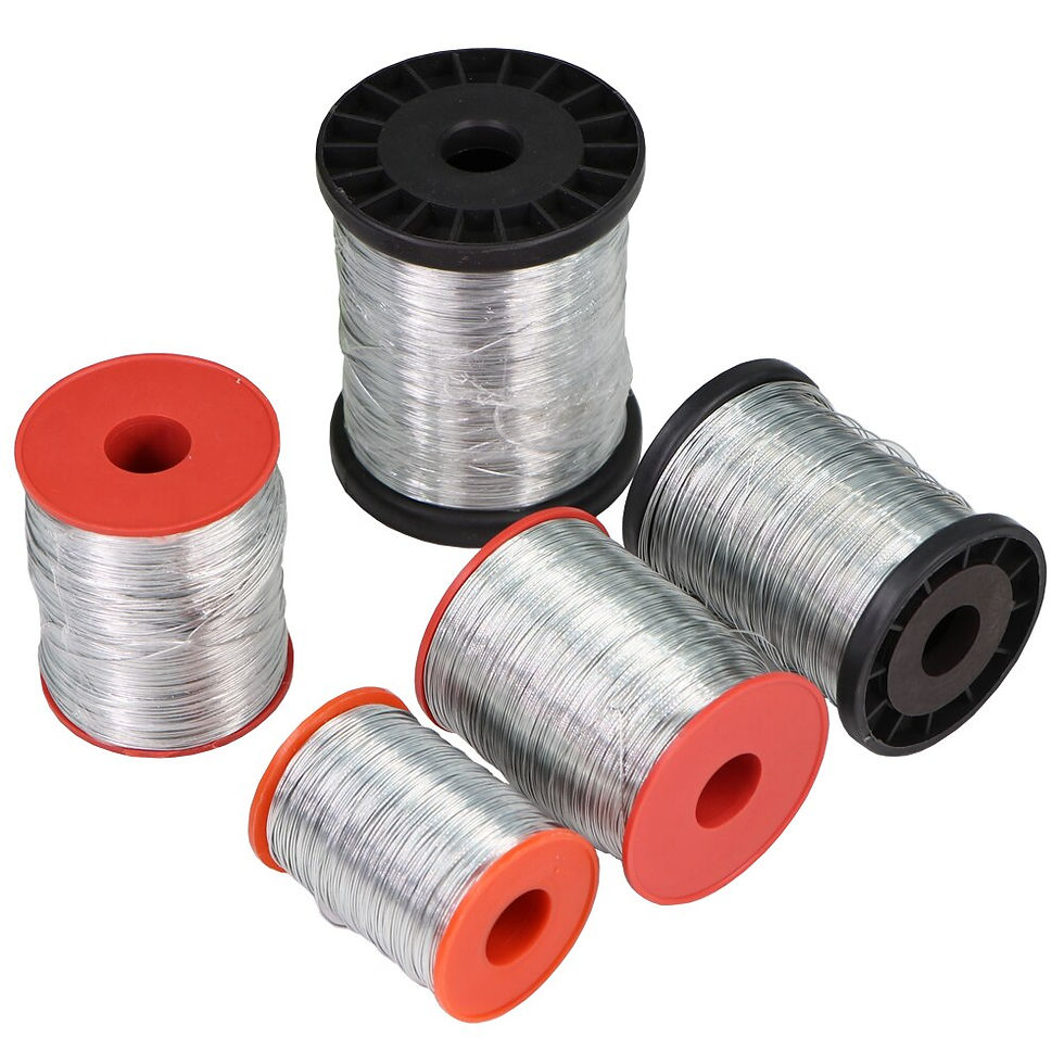Thumbnail: 0.4mm 0.55mm 250G 500G 1000G Stainless Steel Wire for Fixed Frame Beehive
