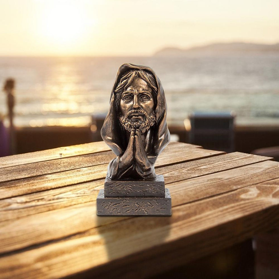 Thumbnail: Jesus Christ Statue Figurine Creativity Resin Christian Religion Figurine Ornam
